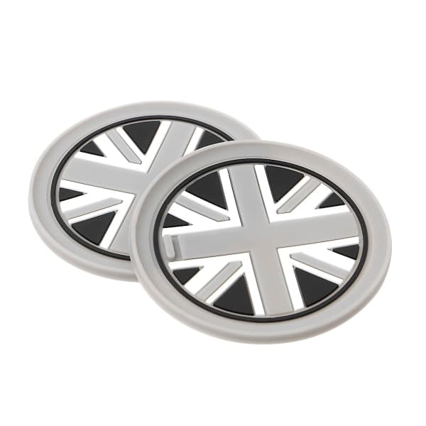 7,7 mm silikagel koppunderlag for bil, sklisikker, for Mini Cooper 2011 2012 2013 R grå