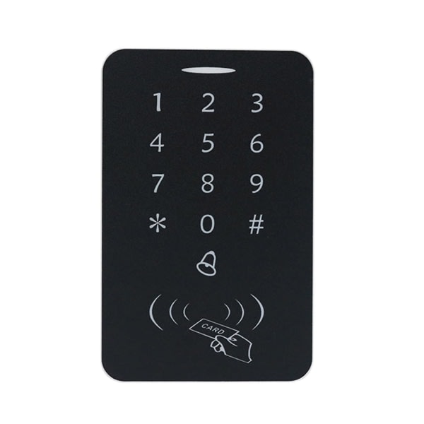 Dørrlås uden nøgle med knapper, Smart Lock Elektronisk lås til ytterdør Pekskærmsknapper Dørrlås Automatisk lås Stød 1000 brugere
