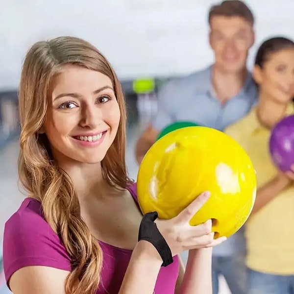 Unisex bowling tumhandske tumskydd handskar för skål