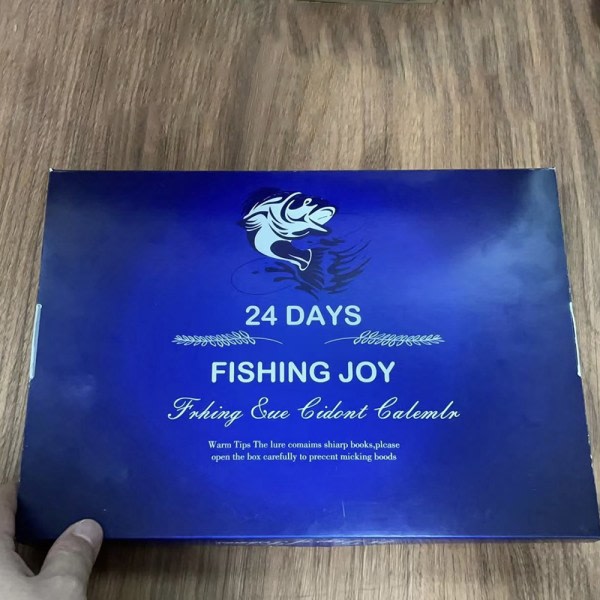 Fiske Set Julklappar Kommande Blinda Lådor Kreativt Fiske 12 Dagar En Storlek 12 days one size