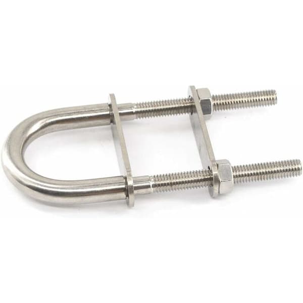 M6x90 304 Rustfritt Stål U-bolt (2 stk)