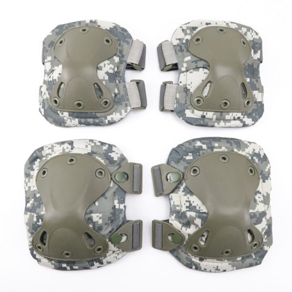 Taktisk knäskydd Armbåge CS Military Protector Army Airsoft Outd ACU one size ACU one size