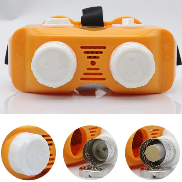 Ögon Moxa Massager Moxibustion Box Akupunktur Moxa Box för Brännare Ögon Moxibustio
