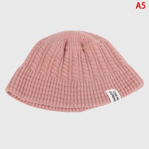 Dam Vinterhattar Bucket Hattar Mjuk Lamm Plysch Mjuk Varm Fisherm Pink one size Pink one size