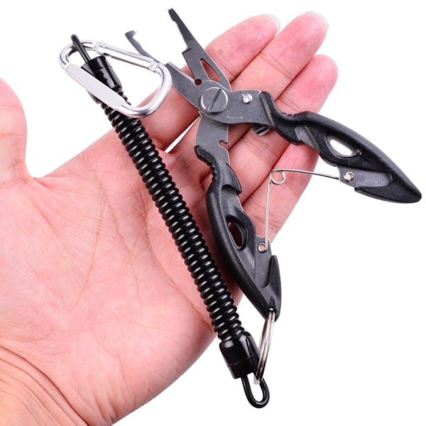 Multifunktionellt fiskeredskap Tillbehör för gods vinterredskap Svart one size Black one size