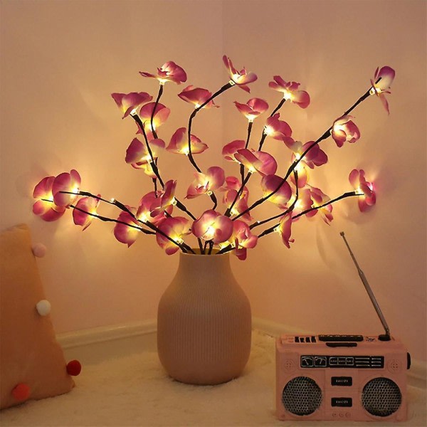 Lampor 20 led kunstige blomster led fairy string lamper