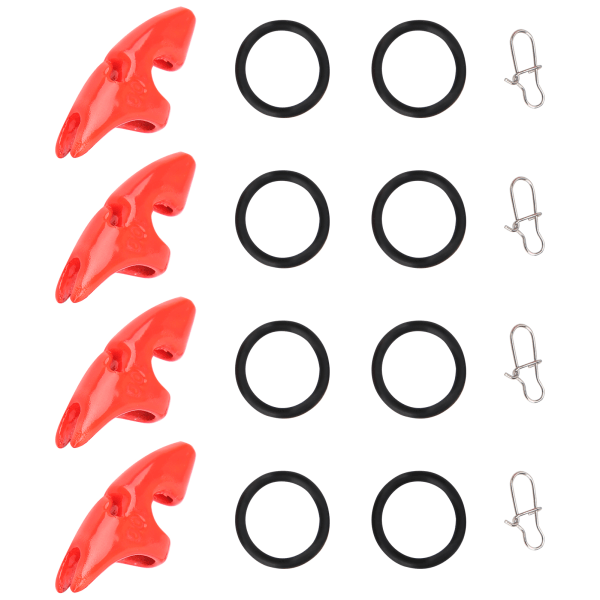 2 påse Räkor Lure Cover Drop Weights Betsänka med spänne fisketillbehör10g/0,4oz