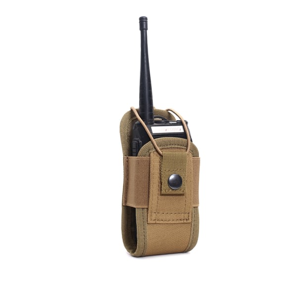 1000D Tactical Radio Walkie Talkie Pouch Midjeväska Hållare för H musta One size black One size