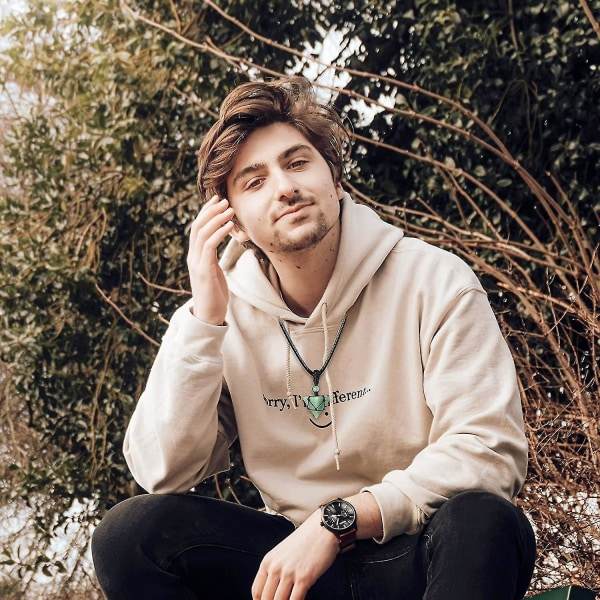 Läkande kristaller halsband former pojkar pyramid sten halsband justerbart rep naturliga ädelstenar hänge halsband andligt skydd energi män smycken gåvor
