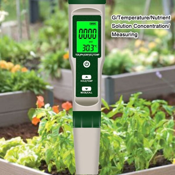 JQ006 10-parameter PH/TDS/temperatur vandanalysator