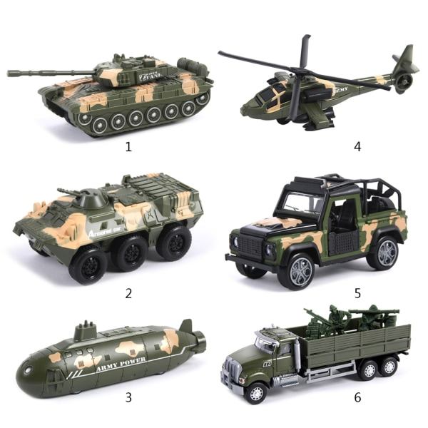 Pansarfordon modell leksak terrängbilar för tankhelikopter Skala 1:52 Högkvalitativt slitstarkt material Semesterpresenter f null - 4