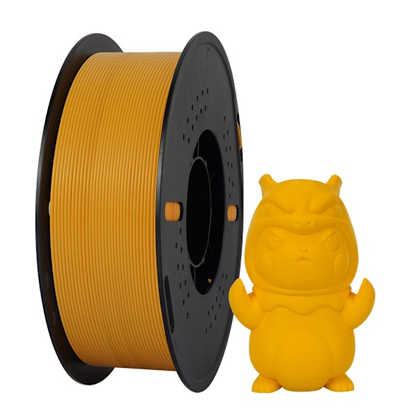 1,75 mm 3D printerfilament 1 kg spole vakuumforseglet til FDM-printere Orange