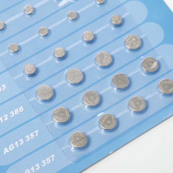 Knapcellebatterier Knapcellebatterier Pålidelig strøm til ure, spiludstyr, kameraer Strøm