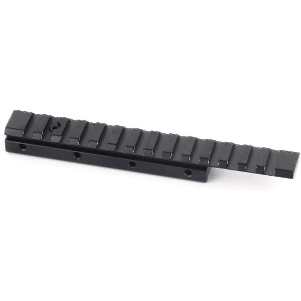 Taktisk 14-Slots Picatinny Weaver Rail 11mm til 20mm Skinnemontering Letvægts Skinneadapter