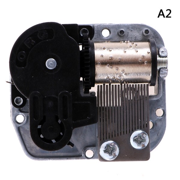 Mekanisk DIY-spilledåse sankyo musikalsk bevegelse+skruer+ Black A2;Svanesjøen Black A2;Swan Lake