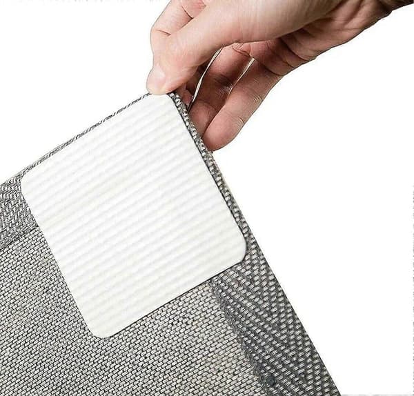 Home Techpro Halkskydd för Mattor, 4-pack Tvättbara Mattgrepp