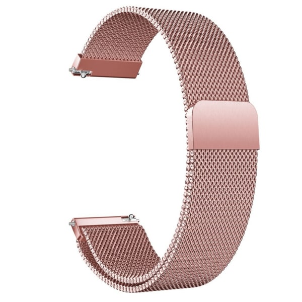 Rustfritt stål Milanese magnetstropp for Garmin venu 2/venu SQ/venu 2S Venu SQ Pink
