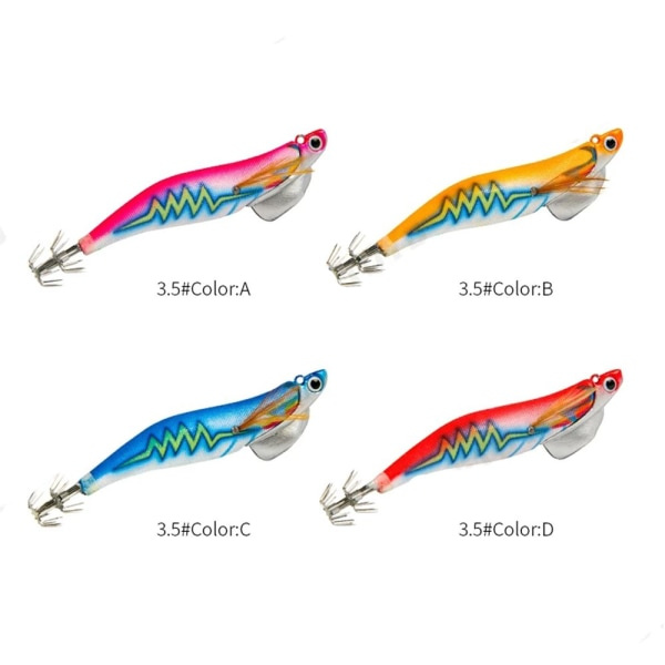 Squid Hook Octopus Bait FÄRG D - 30G FÄRG D - 30G