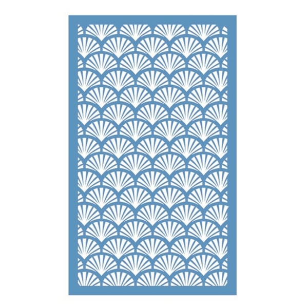 Pestävä silkkipainatusstensiili Uudelleenkäytettävä silkkipaino-DIY-silkkistensiilit puukeramiikkamaalaukseen T-paita null - SY011