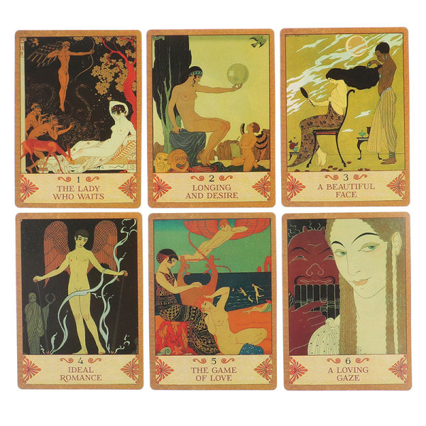 Amor Et Psyche Oracle Cards Party Game Fortune-telling Prophecy Multicolor one  size Multicolor one  size