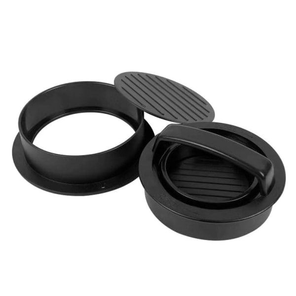 Non Stick Hamburger Kødboller Tærte Press Fyldt Burger Kødboller Sort 12,5x12,5x6cm