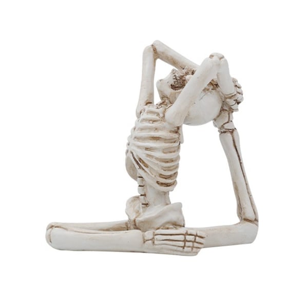 Kallo jooga patsaat Halloween Skelettprydnader D D