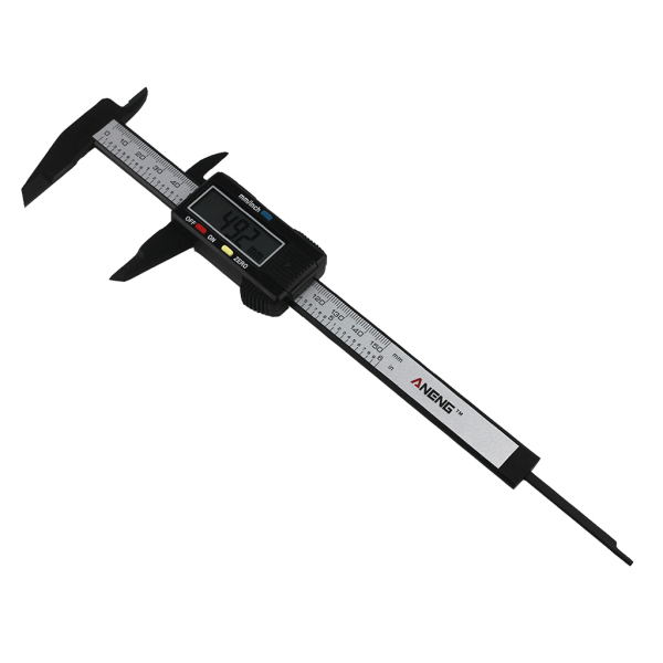 Digital LCD Mikrometer Skyvel caliper 150mm/6 tommer Elektronisk Skyvel caliper