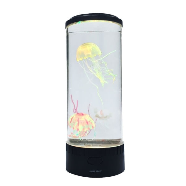 Lampa LED-manetlampa lavalampa akvarielampa med färg