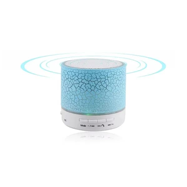 Speaker - Bluetooth with LED - Portable & Mini Green Grön