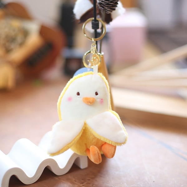 1. luova Mango Duck -pehmolelu avaimenperä riipus Mango Duck Do
