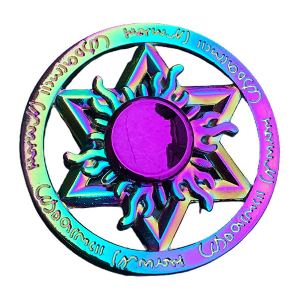 Metalliska Spinnande Toppar Hög Hastighet Rotations Finger Spinner Leksak för Vuxna Barn Fest Favorit Avkoppling Fingertopp Leksak null - F