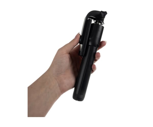 Selfie-tikku - iPhone/Android - Bluetooth Black Svart