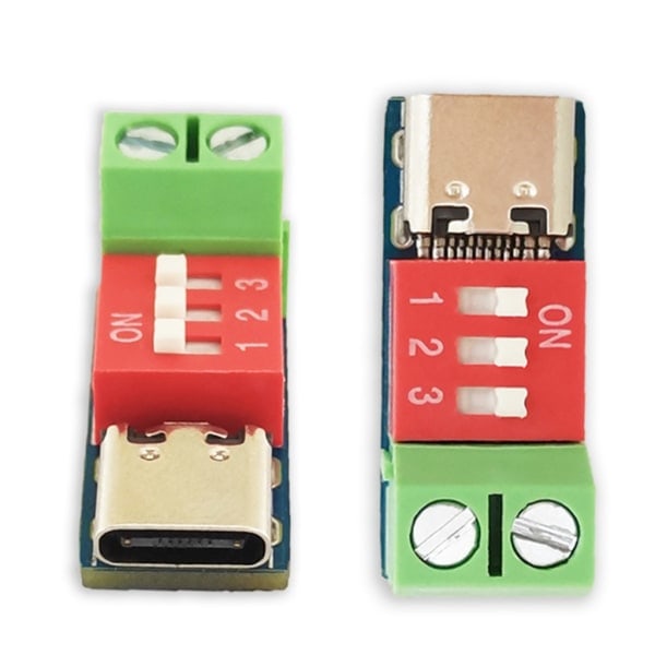 Snabbladdning QC PD Decoy Board PDSink 5-20V PD Decoy Moduler USB TypeC-kontakter