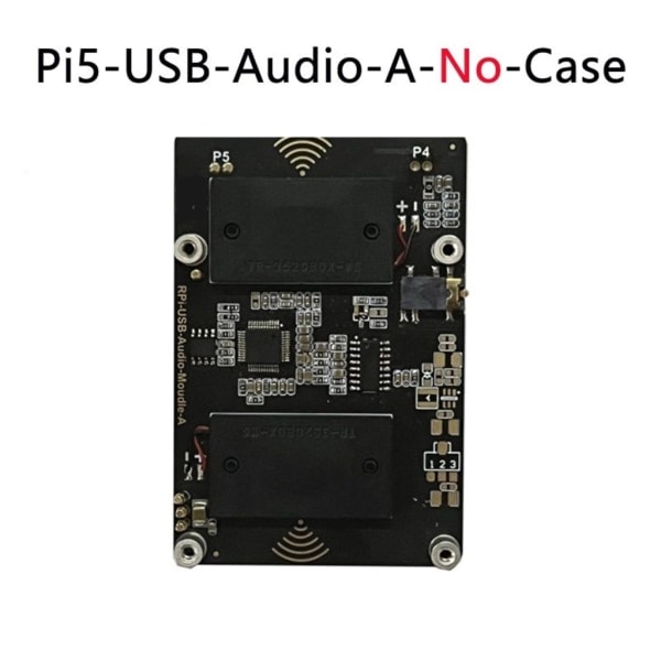 USB-ljudkortsmodul Bilhögtalare USB-modul för RPi 5/4 Kraftfull ljudhörlur null - B For PI4 null - B For PI4