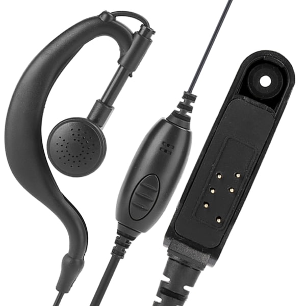 Bærbar headset Walkie Talkie PTT Mic Speaker Høretelefoner til UV-9R PLUS mobilradio