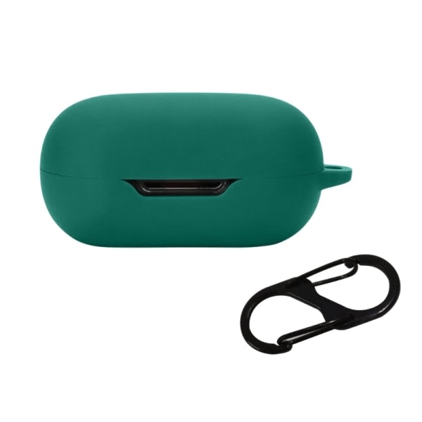 Kompatibel til TOZO Case X1 Stötsäker hörlursfodral Slagtåligt hölje Antidammtvättbart cover Mørkegrøn Dark green