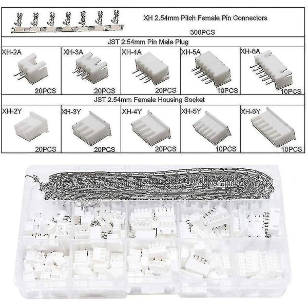 Dupont-krimpverktyg Awg26-18, Dupont-spärrkrimpning Med 1550 st Dupont Hane / Hona Pin Connect
