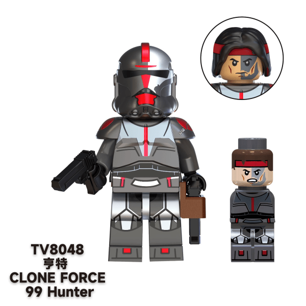 Star Wars Clone Trooper Minifigur Action Byggesteiner Leker