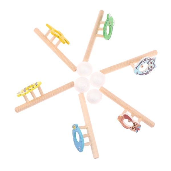 1. Lentävä puhallusputki pallopeli lelu tasapaino puhaltimet lelu hauska Ki satunnainen väri yksi koko Random Color one size