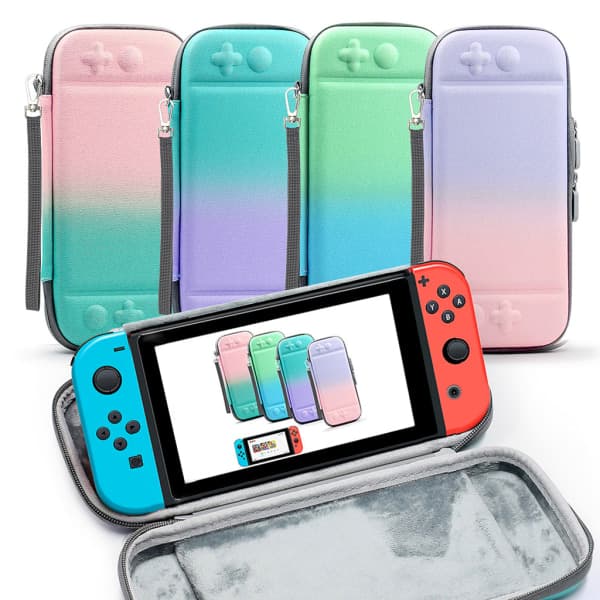 Etui til Switch Lite Beskyttelsespose til etui Dæk Opbevaringspose til Swit A