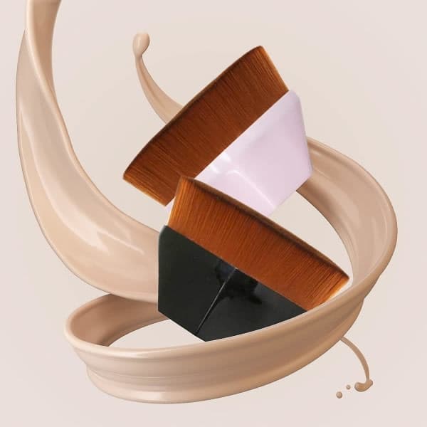 Foundationbørste i blomsterform, foundation makeup børste, egnet for blandet gave