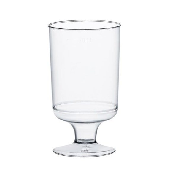 20-pak Klara vinglas i plast 100 ml 200