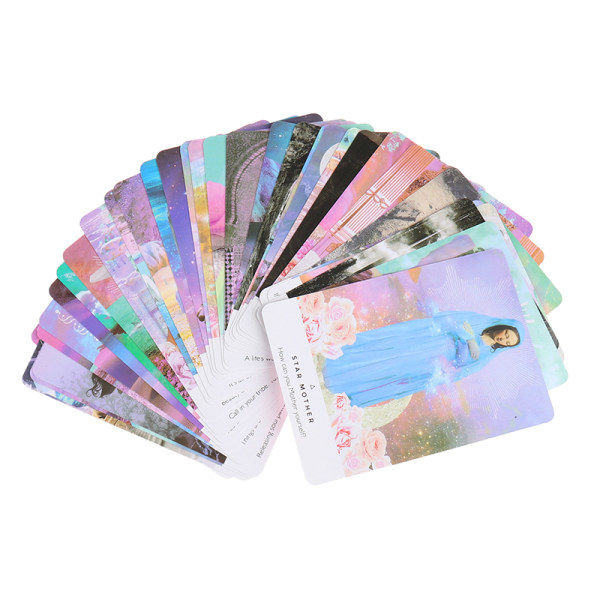 Arbejd med dine lette Oracle-kort af Rebecca Campbell Et kortspil med 44 kort Multicolor one size Multicolor one size