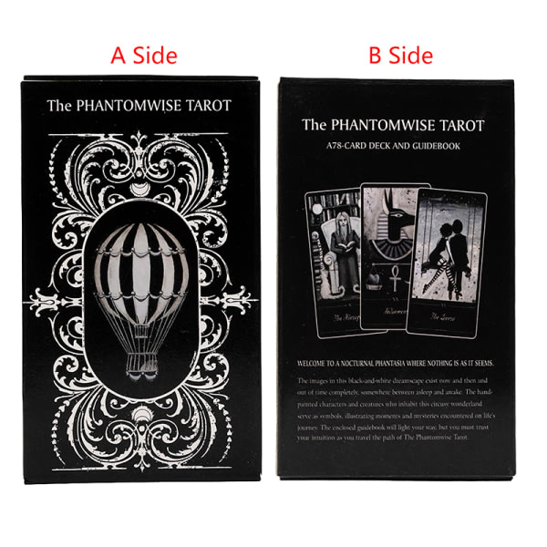 Phantomwise Tarot-kortens profetiaödesdivinationsspel Familj En storlek A one size