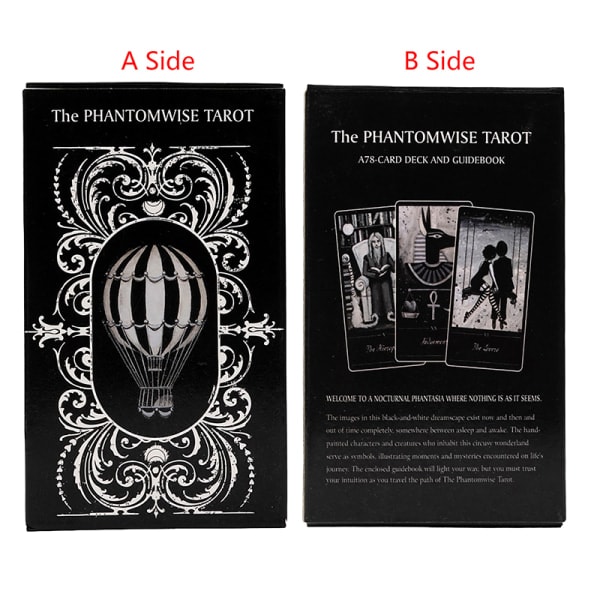 The Phantomwise Tarot Card Prophecy Fate Divination Deck Familie En størrelse A one size