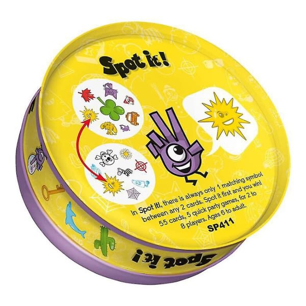 Tegnet Spot It Matchende Kortspill Logisk Resonnement Trening Brettspill Gave til Barne-dag Star Wars star wars