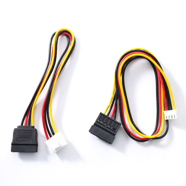 SATA 15-pin naar 4-pin vrouwelijke FDD-disketteadapter harde schijf A A