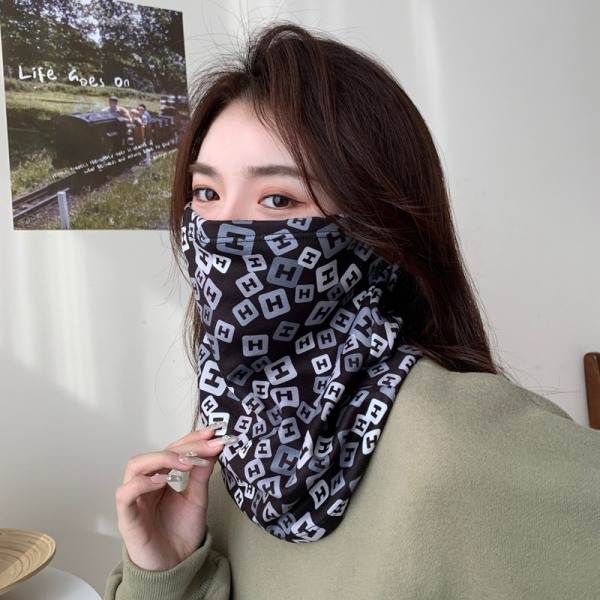 Utomhusridning Kallmask Scarf Skidåkning Varmmask Dam Vindskyddad B one size B one size