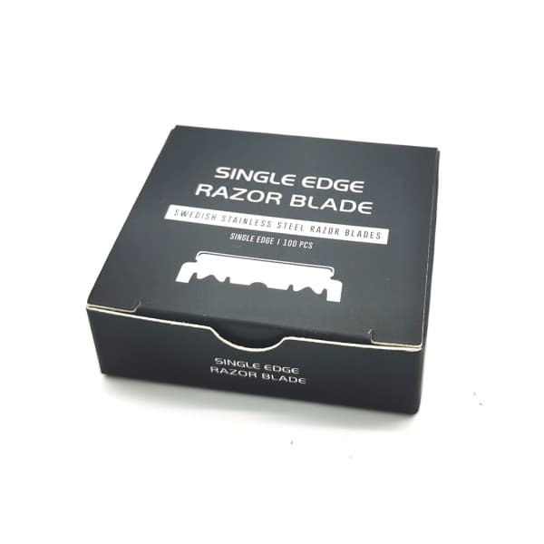 100 stk Barberblad for Single Edge Razor for Profesjonell Barbering