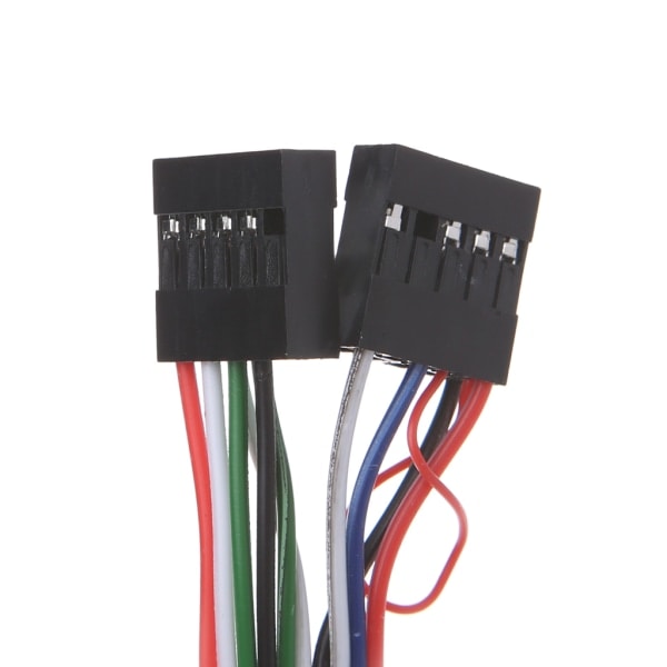 USB-ääniliitäntä, mikrofoniliitäntä, kuulokeliitäntä, 2 USB-liitäntää, PC-koteloon, 6,8 cm, etupaneeli, USB-ääniliitäntä, mikrofoniliitäntä